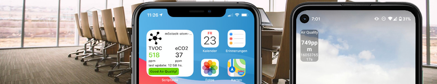#M5Stack: Widgets on your Smartphone help you to stay safe from #COVID-19 #M5Stack: Widgets on your Smartphone help you to stay safe from #COVID-19