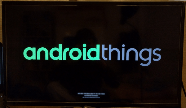 Android Things working!