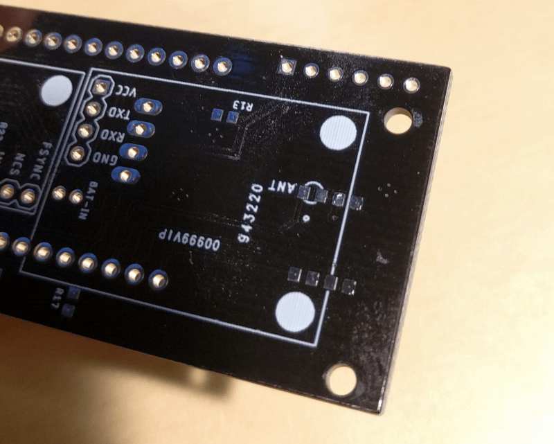 board black color marks