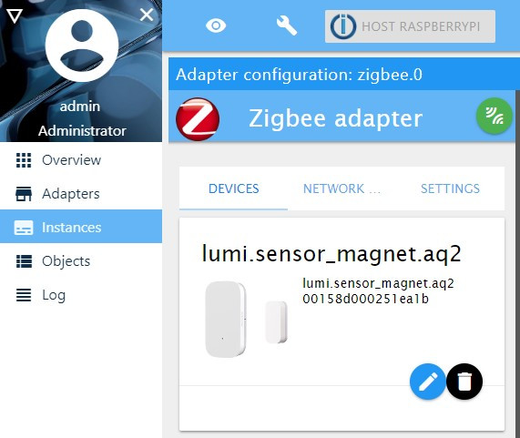 Zigbee Adapter Installing