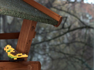 Focus Type: Box - Nanoblock bird focused