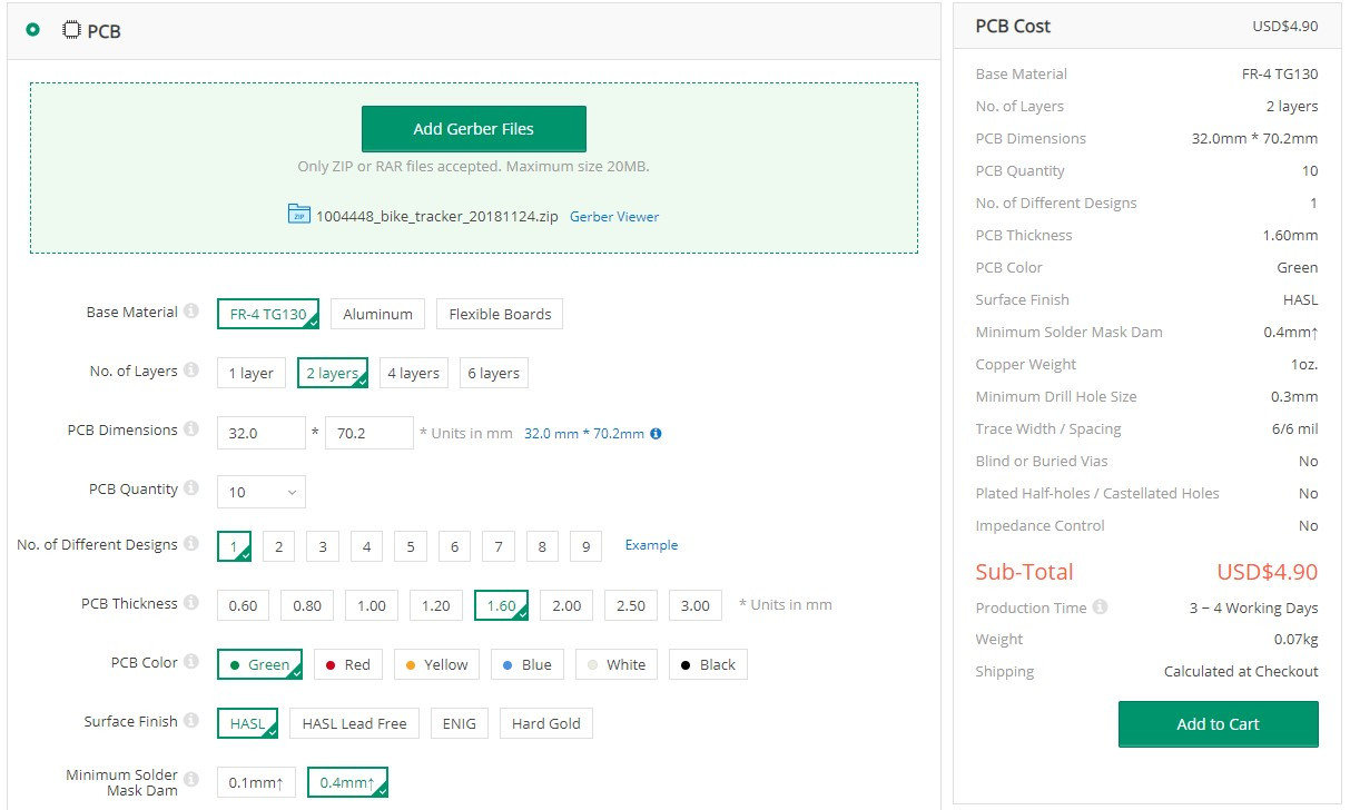 Seeed fusion studio ordering